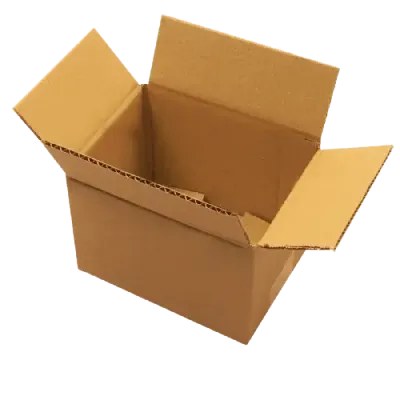 Caisse carton double cannelure recyclée 45 x 28 x 15 cm