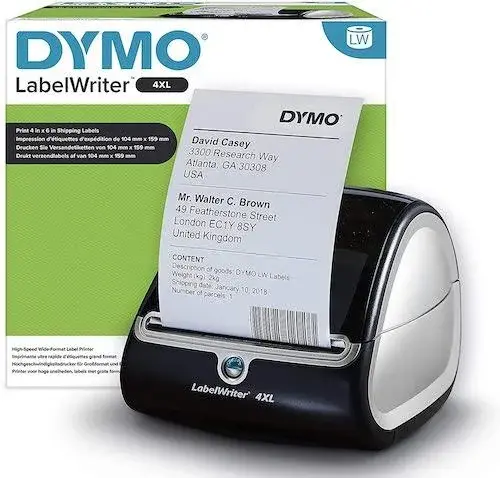 4 x (220 par rouleau) Étiquettes d'expédition extra larges compatibles Dymo  S0904980