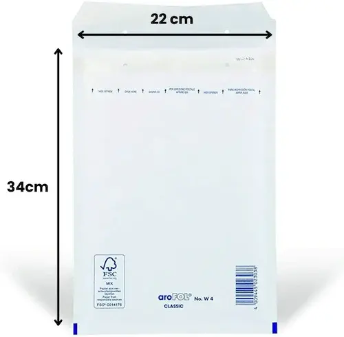 Enveloppe a bulles grand format