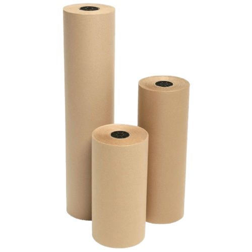 Papier kraft naturel et écologique en rouleau